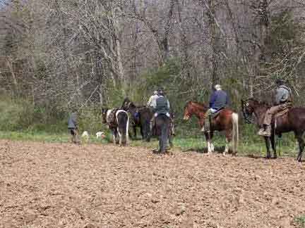 Field Trial on Horseback